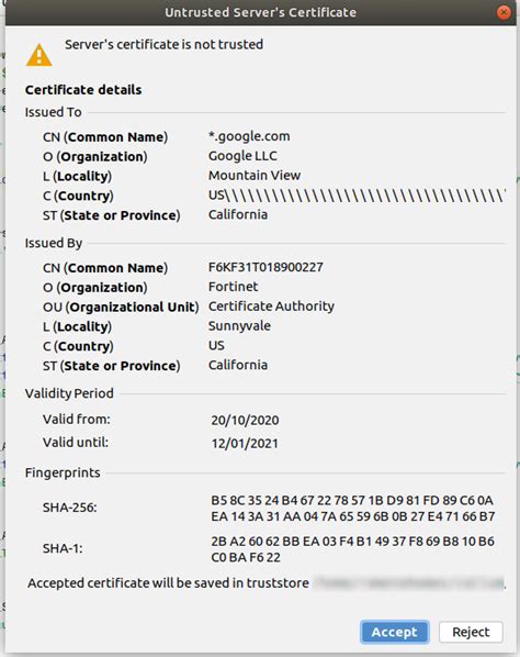 Vpn untrusted server certificate. 1.  When I check the SSL cert on Digicert, for exam...
