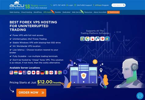 Expert Advisor VPS Hosting is ideal for clients who wish to run 