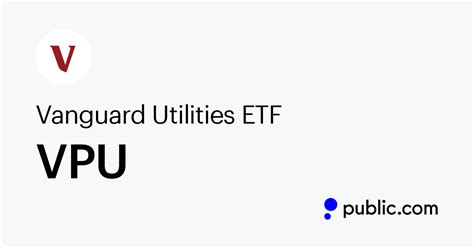 Vpu etf. Things To Know About Vpu etf. 