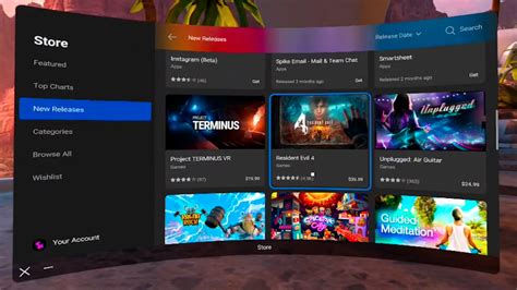Vr app store