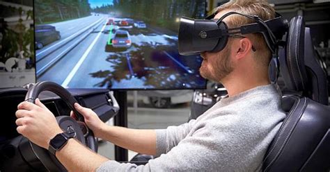 Vr driving simulator. VR Driving Center. Take a drive in the EV6 with a fun and realistic, hands-on, behind-the-wheel interactive module that immerses you in a 360-degree experience. ... 