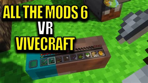 Vr minecraft.  a VR modpack designed to transform your gameplay into a fully...