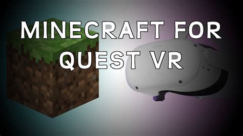 Vr minecraft. 80 Update.  The standalone installer has separate downloads for VR or 2...