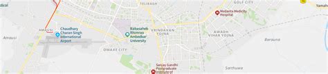 Vrindavan yojana Locality Map, Lucknow - Maps of India