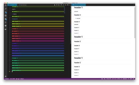 Vscode Markdown Header Coloring
