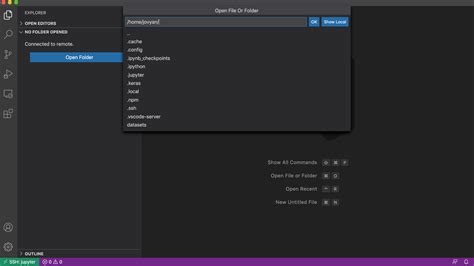Vscode remote ssh jupyter notebook kernel. Once inside, launch a fresh new scr...