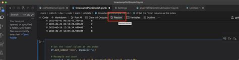 Vscode shut down jupyter kernel.  Although, ideally, with a warning to make su...