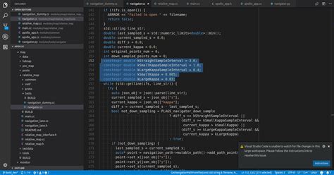 Vscode unable to watch for file changes. polling to true.  A reload of the ...
