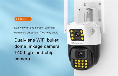 Vstarcam Smart Wifi IP Camera Alarm Siren Auto tracking CCTV