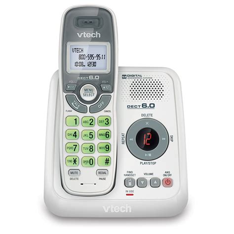 VTech CS6619-2 DECT 6.0 Expandable Cordless Phon