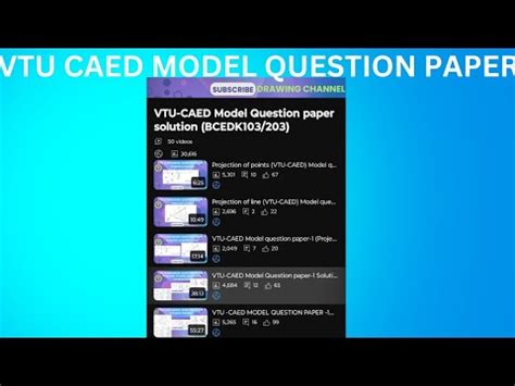 Vtu Caed Question Papers