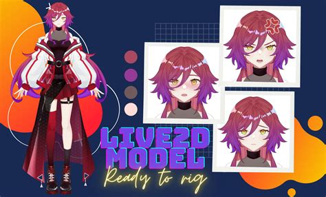 Vtuber/Live 2D Model Commission Sheet by riukime on DeviantArt