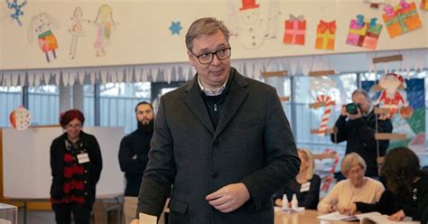 Vučić tightens grip in Serbian election marred by fraud claims