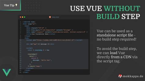 Vue without build.  Contribute to Carleslc/vue-no-build development by creat...