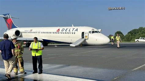 Vuelo de Delta llega a aeropuerto sin tren de aterrizaje;  pasajeros resultan ilesos