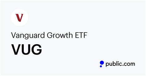 Get the LIVE share price of Growth ETF Vanguard(VUG) and stock perfo