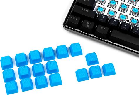 Vulture keycaps.  Shop VULTURE Rubber Keycaps Cherry MX Double Backlit 18 Keycap Se...