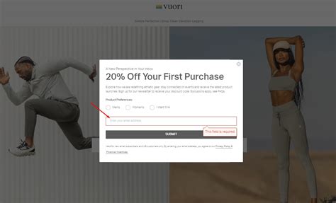 Vuori 20 discount code. Save Big: 20% off Your Order. Vuori Promo Code: 20% off Your Purchase. Save 20% on with Friend Referrals with this Coupon. Up to 35% Off Select Women's Clothing on Sale. Receive 40% off all Orders at Vuori. Vuori Coupons for May 2024 Tested and 100% Working → 40% Off Your Order + Many More Promo Codes → Copy Paste Save . 