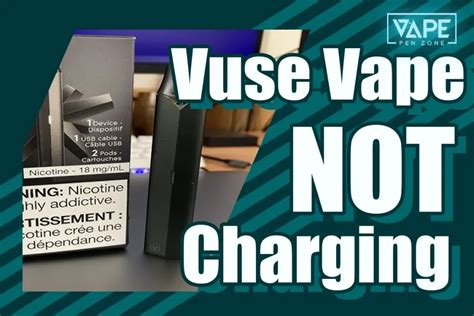 Vuse vape not charging. It has come to our attention that some customers have been having problems with their Hexa pod systems not charging, do not worry though it is a quick and ea... 