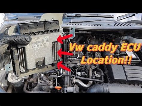 Vw caddy ecu problems.  The Engine Control Unit (ECU) is alternatively ...