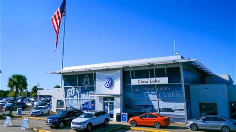 Vw clear lake. Why Choose Volkswagen Clear Lake . MENU. 832-432-7969; Get Directions; MENU CALL US FIND US Certified Pre-Owned Buying used never felt so new. With a Certified Pre-Owned Volkswagen, you’re not just a buyer, you’re an owner. And with ownership comes benefits that give you reassurance mile after mile. View ... 