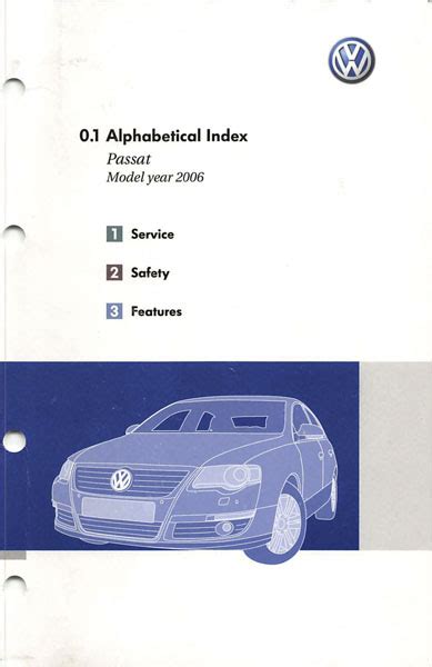 Vw passat owners manual 2006 online. - Alfa romeo gtv spider 1997 repair service manual.