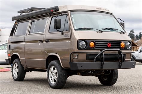 Vw syncro for sale. 1982. 1984 Vanagon Westfalia – 2.5 Subaru Engine – Ready to live in. San Francisco, California, United States. 2.5L Subaru Engine. Manual. 234000. 1984. Syncro Westfalia Full Restoration Subaru Motor<br>For sale, one of the cleanest, most sanitary examples of a Syncro Westy you will find. Call it a "restomod" or a total rebuild, this V. 