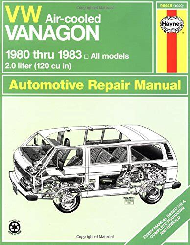 Vw vanagon air cooled 1980 1983 haynes manuals. - Hochschule für elektrotechnik, ilmenau: 10 jahre..
