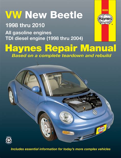 Vw volkswagen new beetle 1998 2008 service repair manual. - Solutions manual and test bank for textbooks.
