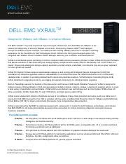 VxRail Spec Sheet Manualzz