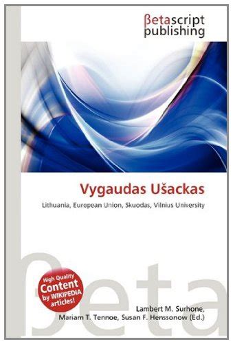 Vygaudas U&scaron;ackas &mdash; Wikipedia Republished // WIKI 2