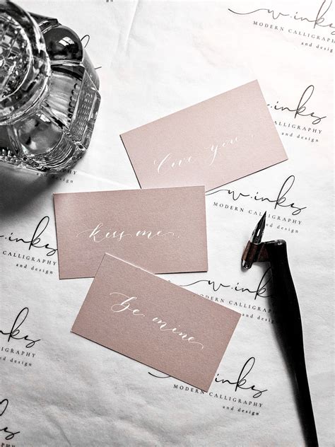 w.inks Modern Calligraphy + Design - muktibox.com