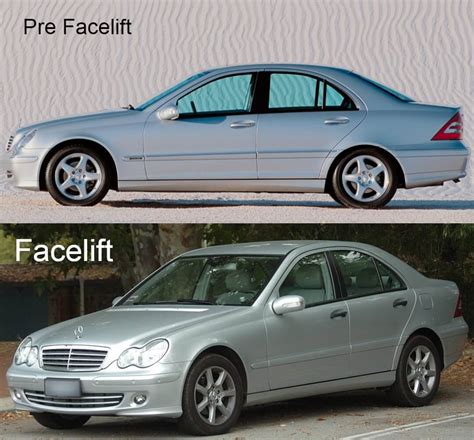 W203 facelift vs pre facelift.  For Benz A Class W176 Universal Front ...