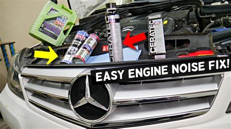 W205 engine noise.  Any help would be greatly appreciated.  WHY ENGINE NOISE RATTLE ON ...