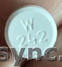 This white round pill is labeled W242 as Acetaminophen/Codeine 300 mg / 30 mg. W242 Pill is a combination drug that is usually prescribed to relieve mild to moderate pain. It …. 
