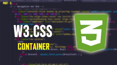 W3.CSS Beginners Tutorial W3.CSS IMAGE. YouTube