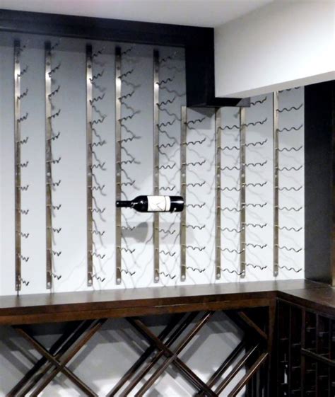 Wall Mounted Metal Wine Racks - Rosehill Wine Cellars - balustradellc