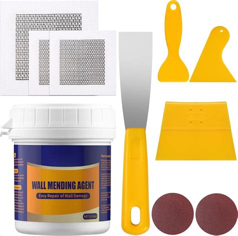 Wall Repair Kit,Easy Solution Putty Paste - Drywall Hole Repair Patch ... - balustradellc