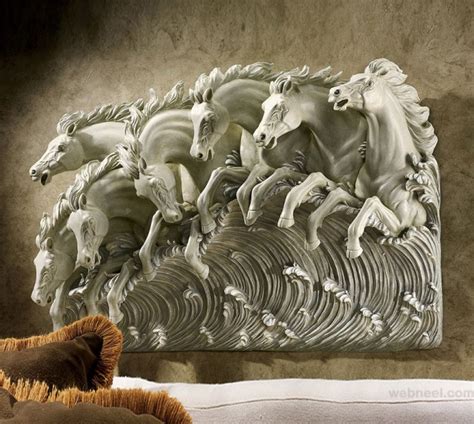Wall Sculptures / Sculptures: Home & Kitchen - balustradellc