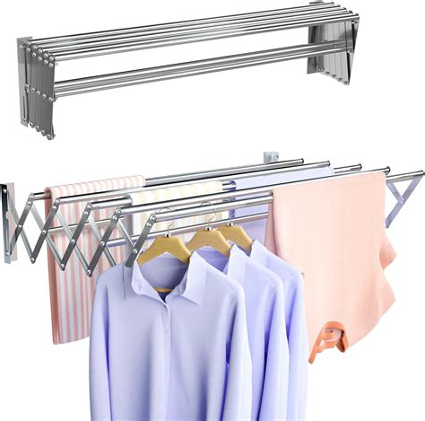 Wall-Mounted Clothes Drying Rack - balustradellc
