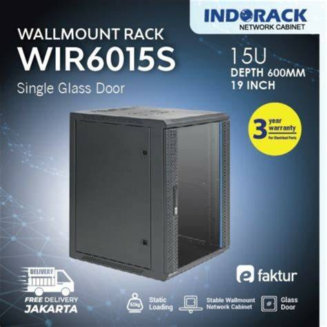 Wallmount Rack 15U Depth 600mm Indorack … - raincitystudios.com