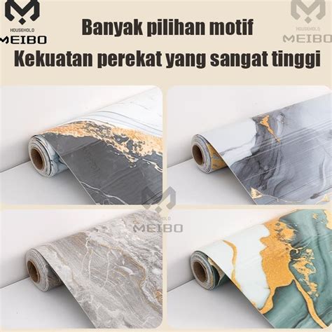 Wallpaper Dinding Pvc Foam Vinyl Marble Roll Jumbo 120 x - balustradellc