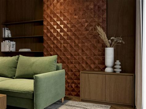 Walnut 3D Wall Panels For Sale, Buy Online - balustradellc