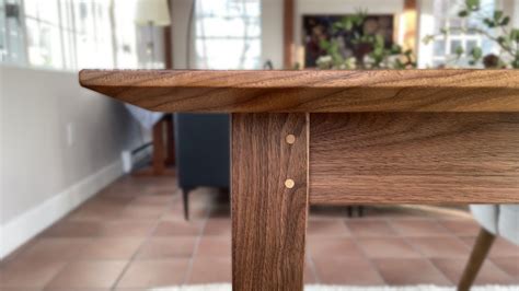 Walnut Dining Table - Etsy - balustradellc