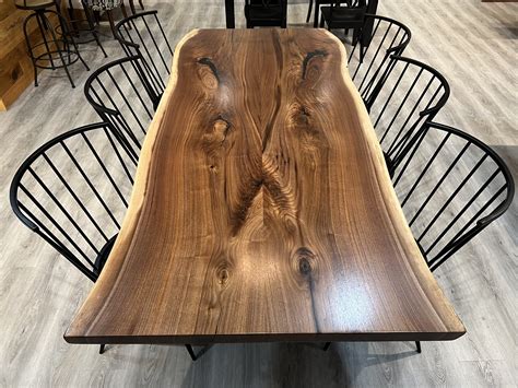 Walnut Dining Tables - Loewen Design Studios - balustradellc