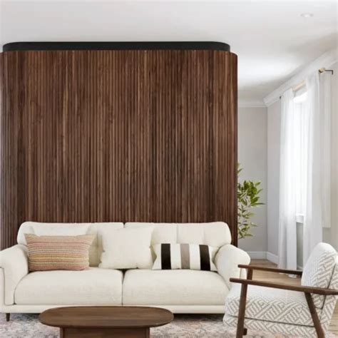 Walnut Wood Paneling for Walls - WoodyWalls - balustradellc