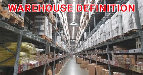 WAREHOUSE - Definition and synonyms of warehouse in the …