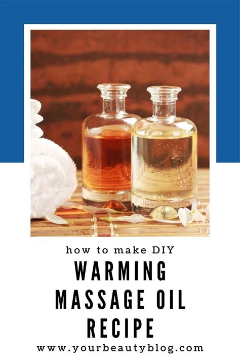 Warming Herbal Massage Oil or Lotion Recipe for Cold Joints, Sore ... - balustradellc