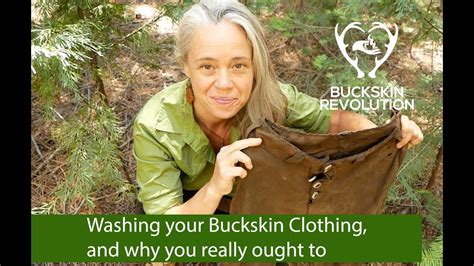 Washing your buckskin clothing, and why you really ought to - balustradellc