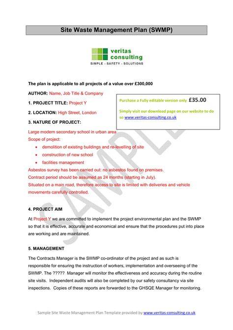 WASTE MANAGEMENT PLAN - Better Buildings Partnership - raincitystudios.com